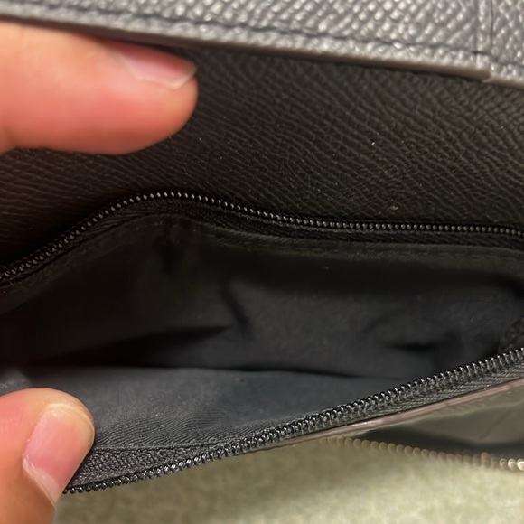 Coach Double Zip Phone Wallet With Ocelot Print F53565 - Picture 4 of 6